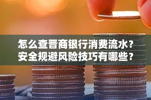 怎么查晋商银行消费流水？安全规避风险技巧有哪些？