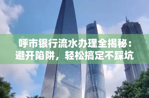 呼市银行流水办理全揭秘：避开陷阱，轻松搞定不踩坑！