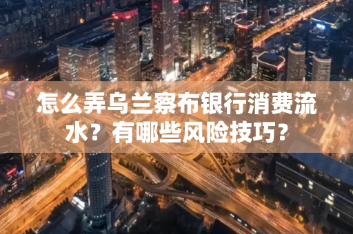 怎么弄乌兰察布银行消费流水？有哪些风险技巧？