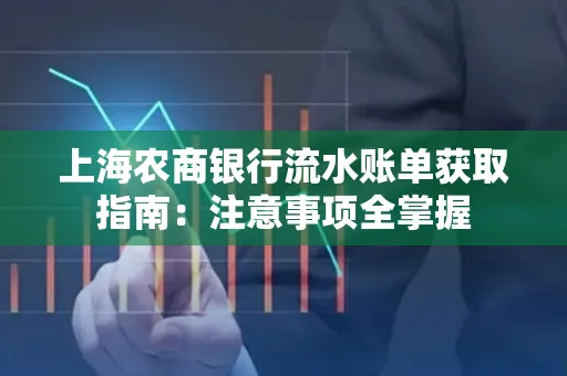 上海农商银行流水账单获取指南：注意事项全掌握