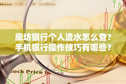 廊坊银行个人流水怎么查？手机银行操作技巧有哪些？